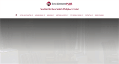 Desktop Screenshot of bw-philipburnhousehotel.co.uk