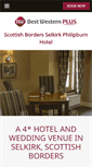 Mobile Screenshot of bw-philipburnhousehotel.co.uk